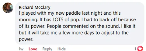 Facebook review from Hyper+ owner