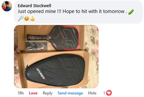 Facebook review from Hyper+ owner