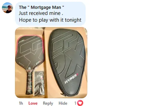 Facebook review from Hyper+ owner