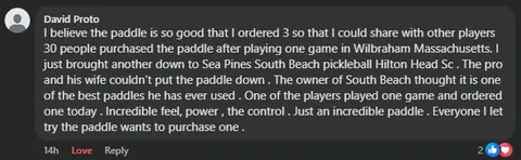 Facebook review from Hyper+ owner