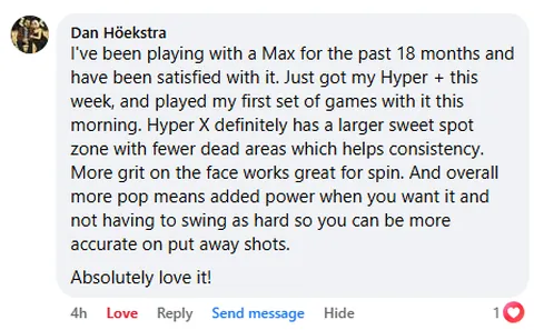 Facebook review from Hyper+ owner